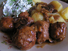 Fot. monisia_ze_szczecina, Pulpeciki w sosie grzybowym