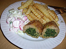 Fot. niebieska-różyczka, Kotlety mielone z wiosennym nadzieniem wg Różyczki