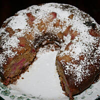 Placek z Rabarbarem - Pyszniutki i Prosciutki