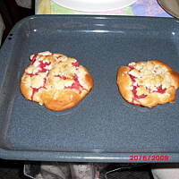 Bułeczki z truskawkami