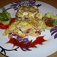 Zapiekanka ziemniaczana wg Różyczki