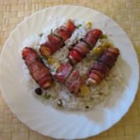 Paluszki krabowe z boczkiem - na ciepło