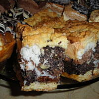 placek kruchy z makiem i kokosem siostry Anastazji