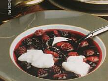 Fot. Joasia137, Chłodnik z kluseczkami śniegowymi