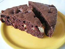 Fot. monisia_ze_szczecina, Ciasto kakaowe z jabłkami