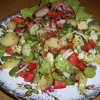 Sałatka rolnika wyśmienita wg Różyczki