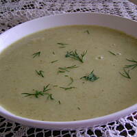 Zielona zupa-krem wg Uli
