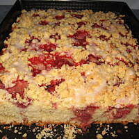 Ciasto maślane z owocami