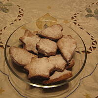 Ciasteczka orzechowe swiąteczne