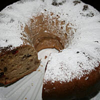 Babka chlebowa bez tłuszczu z bakaliami