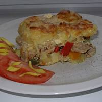 Zapiekanka ziemniaczana z papryką