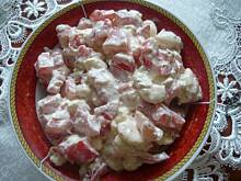 Fot. onlyred, Sałatka pomidorowo-czosnkowa