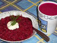 Fot. niebieska-różyczka, Buraczki do obiadu z odzysku wg Różyczki