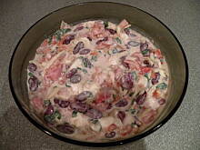 Fot. Kingapianka, ser feta - błyskawiczna sałatka