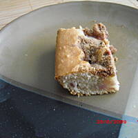 Ciasto z truskawkami i posypką