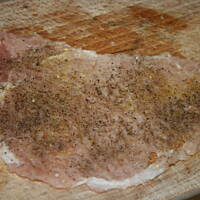 Roladki nadziewane w sosie koperkowym kasiuli