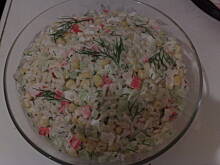 Fot. nadia, Sałatka krabowa szybka