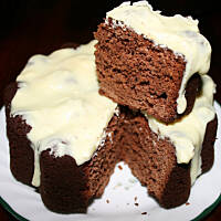 Truffelek - Czekoladowe Ciasto z Cytrynowa Polewa