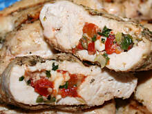 Fot. Alicja64, Piersi kurczaka faszerowane po grecku