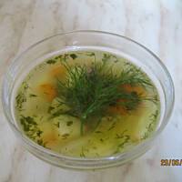 zupa z młodej białej  kapusty