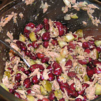 Sałatka z tuńczykiem I