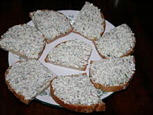 Fot. Alicja64, Pasta Serowa z Ziołami i Szynką do Pieczywa