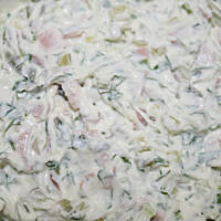 Pasta Serowa z Ziołami i Szynką do Pieczywa