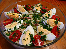 Fot. pszczolkaksc, Prosta sałatka z salami