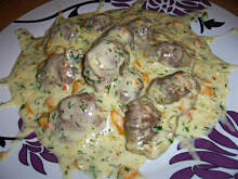 Fot. niebieska-różyczka, Żołądki z indyka w pysznym sosie wg Różyczki