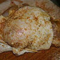 Grillowany kurczak z niespodzianką kasiuli