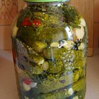 Moje ogórki małosolne