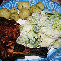 Udka Kurczaka z Grilla