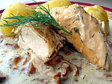 Fot. bahus, Filet z kurczaka w kurkach