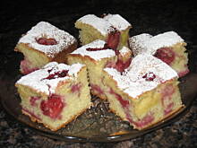 Fot. gosiekb, Ciasto ucierane z owocami 