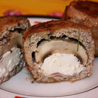 Klopsy z fetą i pieczarką kasiuli