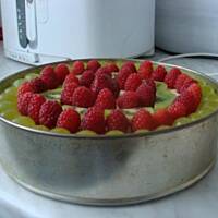 Ptasie mleczko z Owocami Bardzo Latwe ciasto