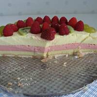 Ptasie mleczko z Owocami Bardzo Latwe ciasto