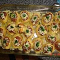 Ziemniaki faszerowane mięsem