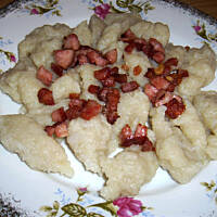 Kluski przycieraki wg przepisu prababci Różyczki