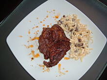 Fot. anex, Pieczeń duszona z sosem sojowym