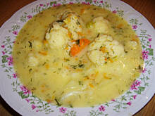 Fot. niebieska-różyczka, Zupa kalafiorowa bez mięsa wg Różyczki pyszna