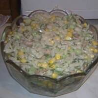 Sałatka letnia z koperkiem