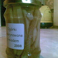 Ulubione ogórki miodowe mojego dziadka