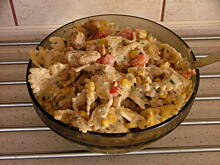 Fot. merylu, Sałatka z makaronu i kurczaka - mniam