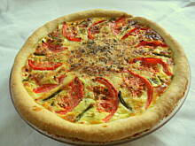 Fot. pasibrzuch, Quiche z warzywami i serkiem wiejskim