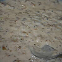 Duszona pierś w sosie grzybowo koperkowym kasiulii