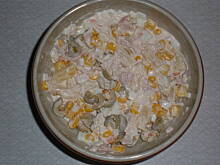 Fot. robertrobo, salatka z wedzonego kurczaka z curry