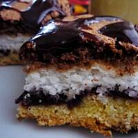 Ciasto kokosowe na kruchym spodzie