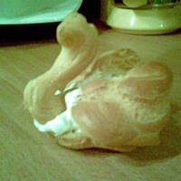 Łabędzie z bitą śmietaną