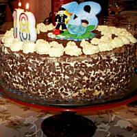 tort kakaowy z rumem